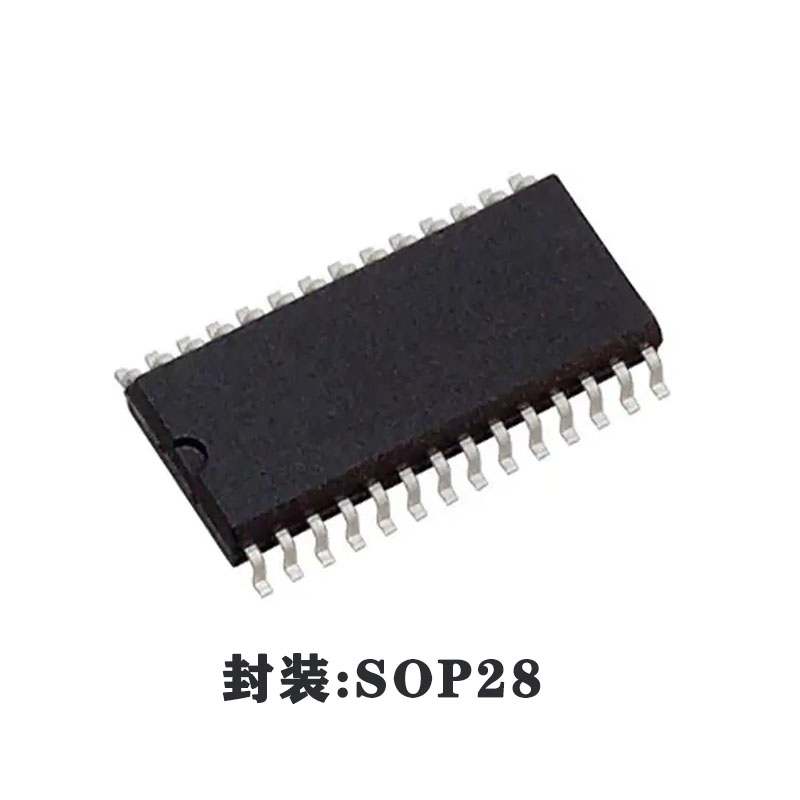 AiP1638  3 线串口共阴极 10 段 8 位/8*3 位  键盘扫描 LED 驱动控制专用电路